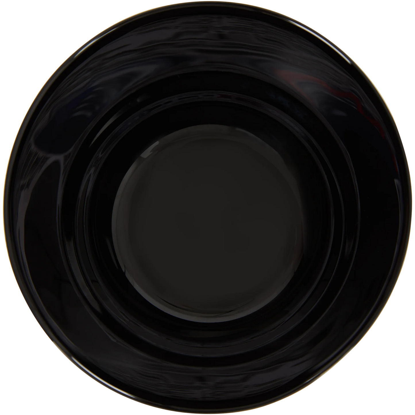 Opaalglas Zwarte Kom – Perfect voor Rijst en Hotpot