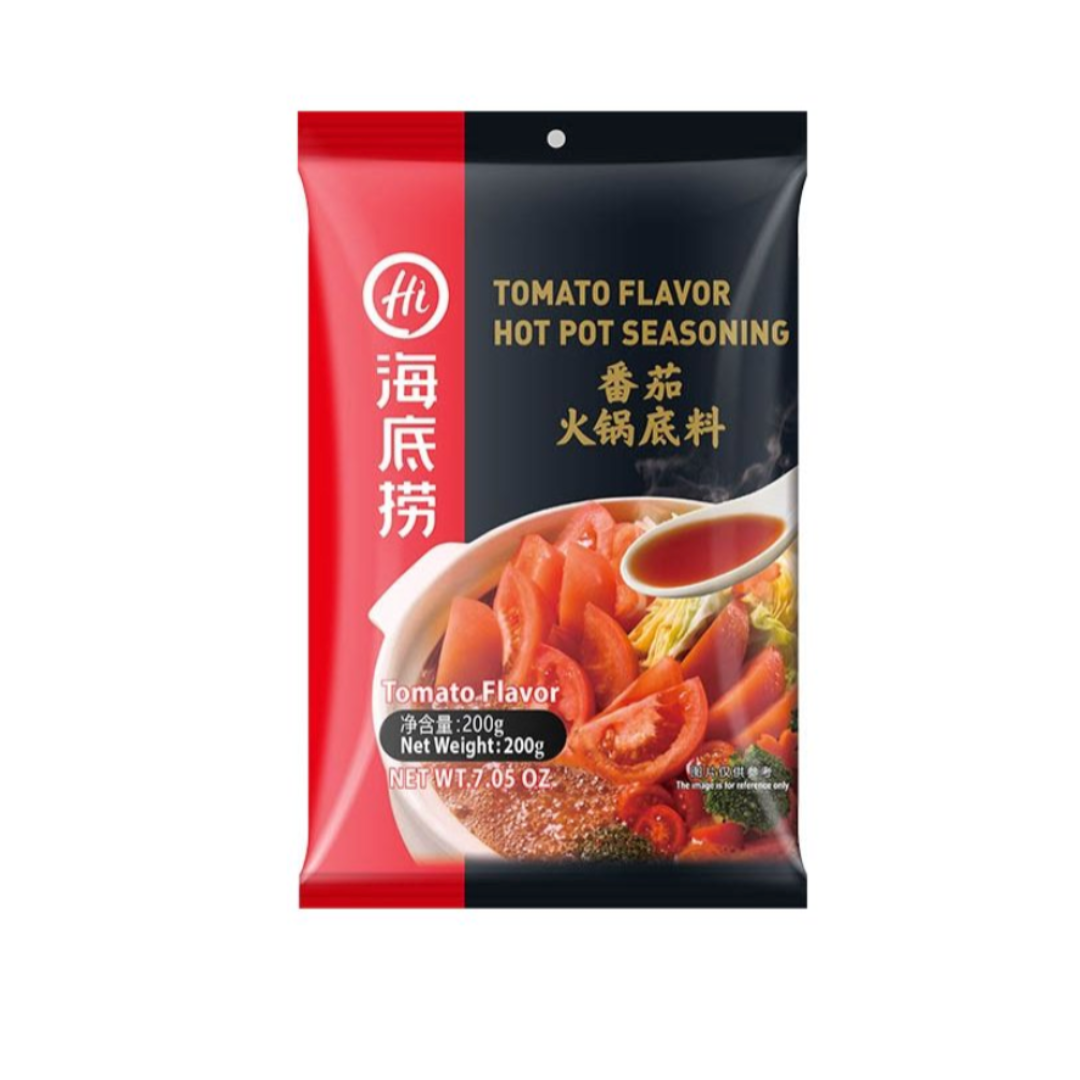 Haidilao Tomaat Hotpot Soepbasis (200g) – Fris, Hartig en Rijk van Smaak - DeHotPotShop