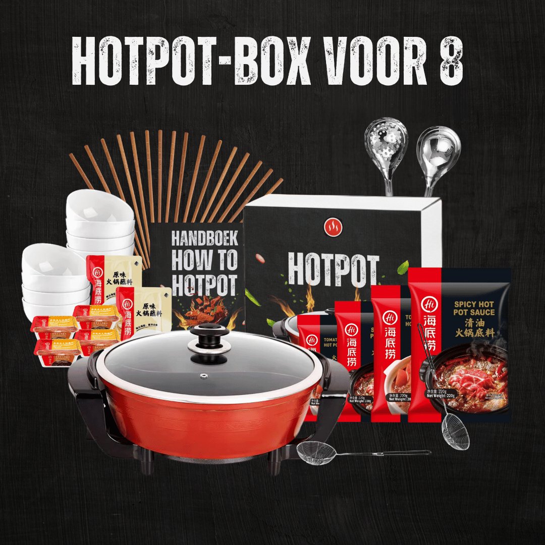 Hotpot - Box: Unieke Maaltijdervaring! - DeHotPotShop