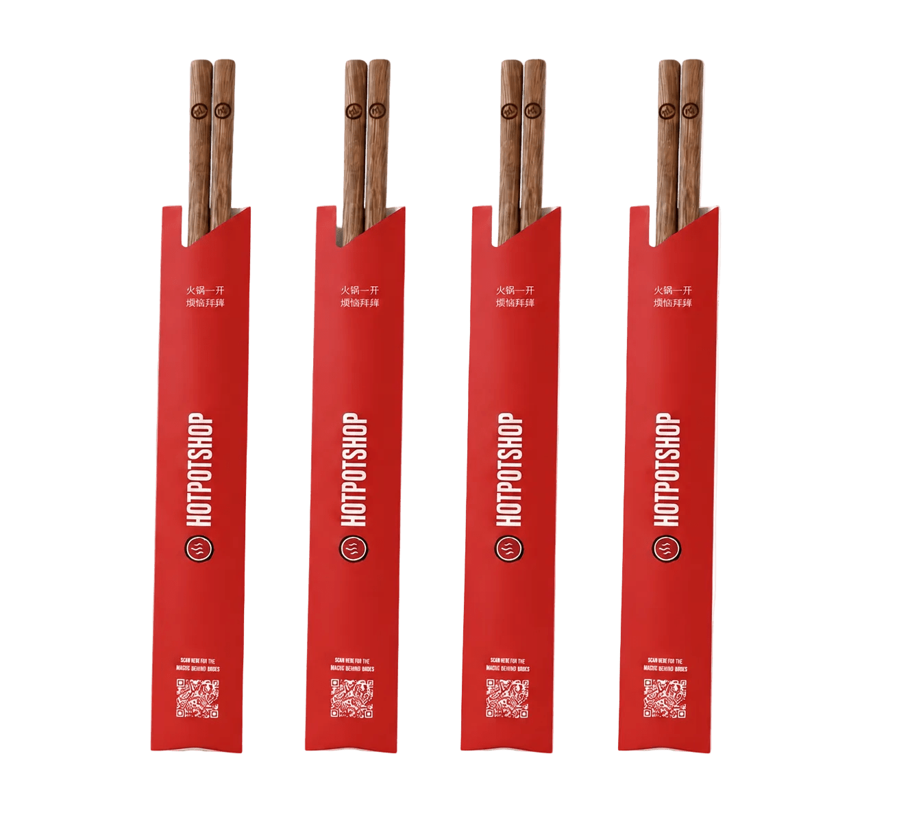 Houten Chopsticks - De Hotpotshop