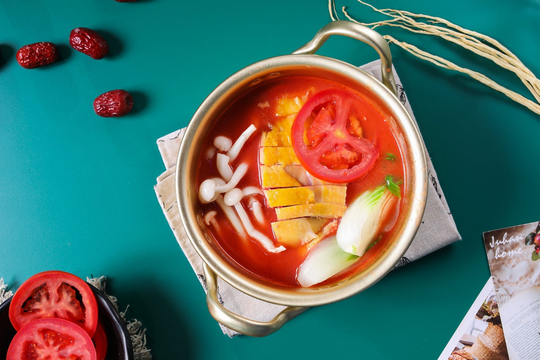 Tomaten hotpot: een zachte, volle hotpot voor iedereen - De Hotpotshop