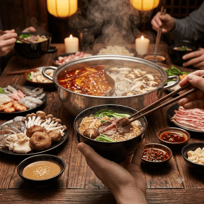 Aziatische Kom - Zwart - De Hotpotshop