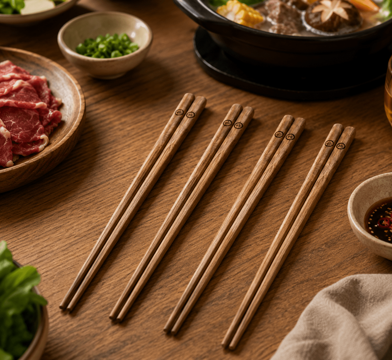 Houten Chopsticks - De Hotpotshop