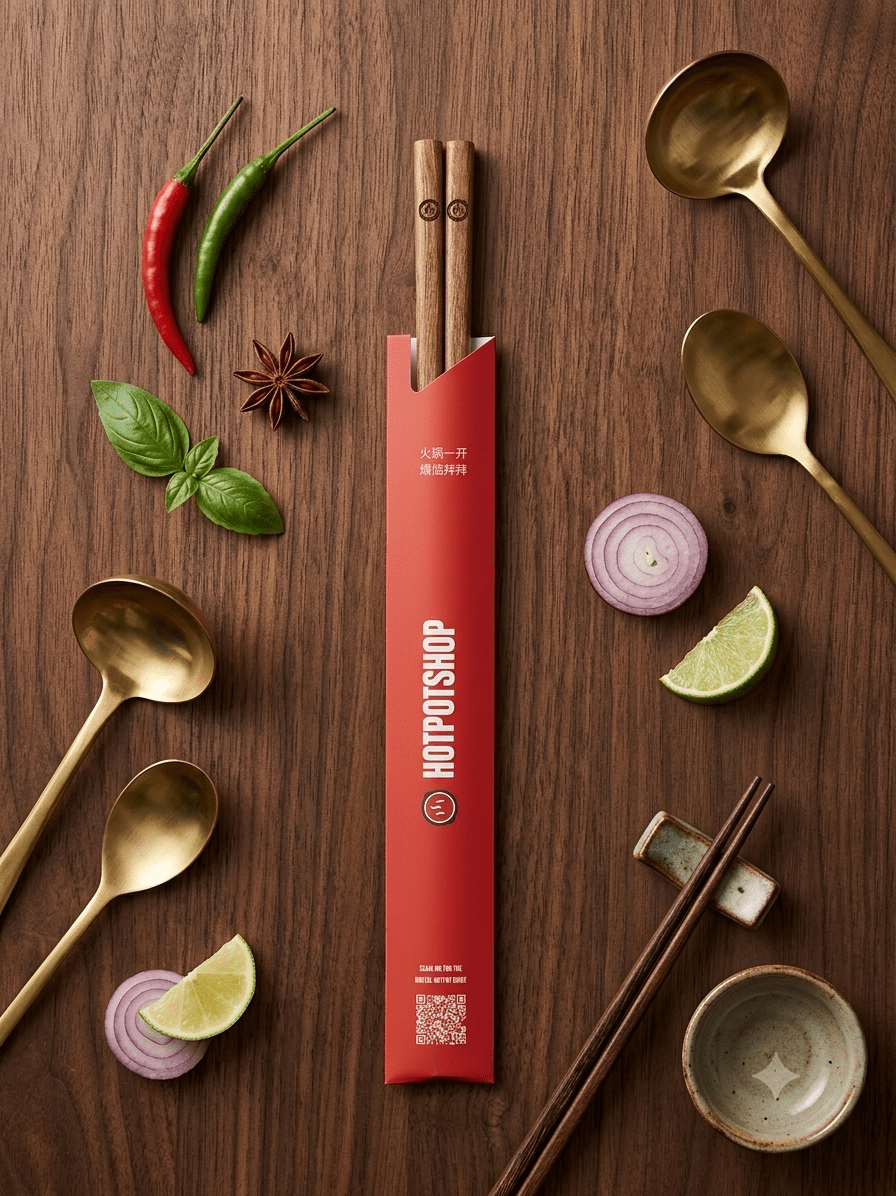 Houten Chopsticks - De Hotpotshop