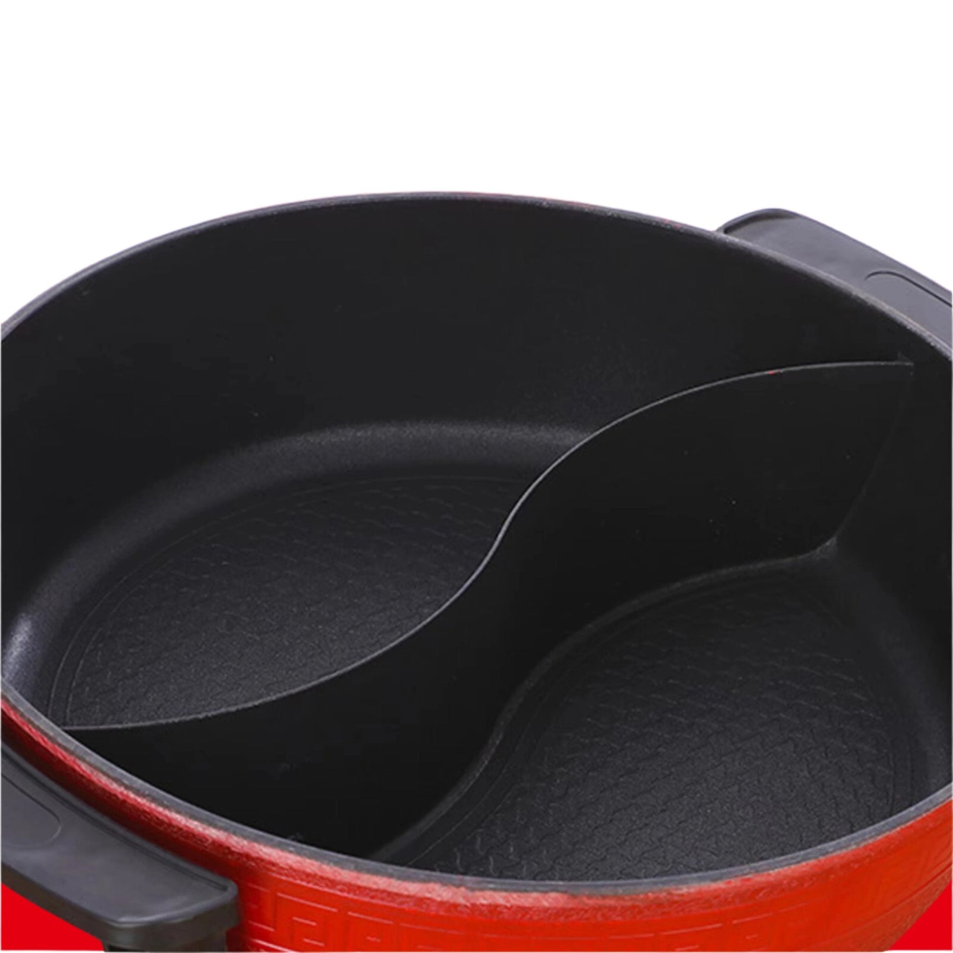 Tweevaks Hotpot in Rood – Geniet van Dubbele Smaken in Één Pan! - De Hotpotshop