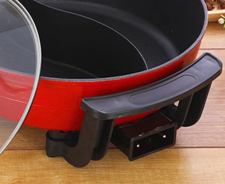 Tweevaks Hotpot in Rood – Geniet van Dubbele Smaken in Één Pan! - De Hotpotshop