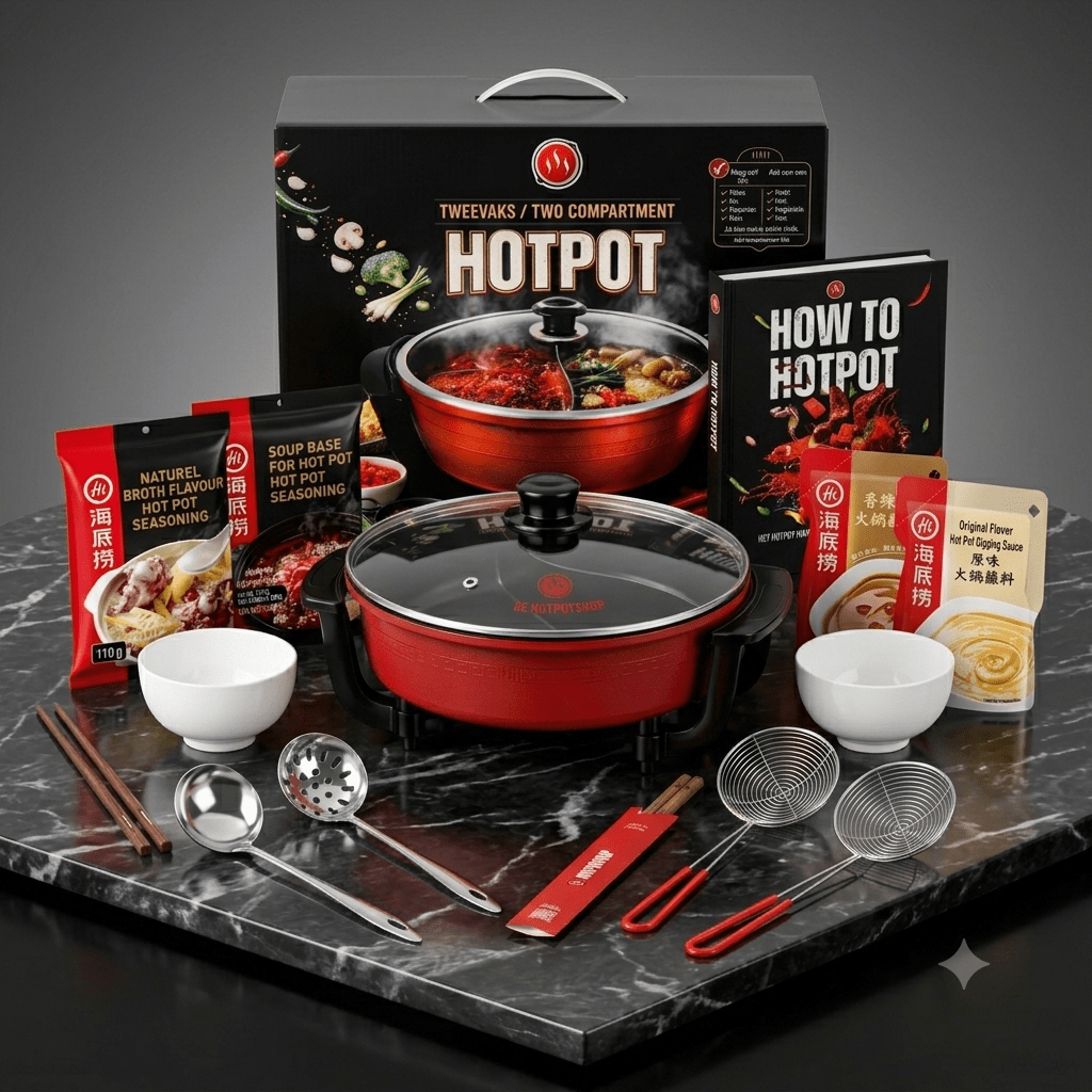 Tweevaks Hotpot Pan - De Hotpotshop